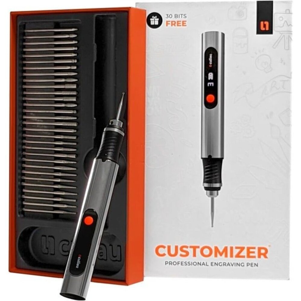 Culiau's Customizer Engraving Pen: Ultimate Cordless Portable for Artists & DIYe